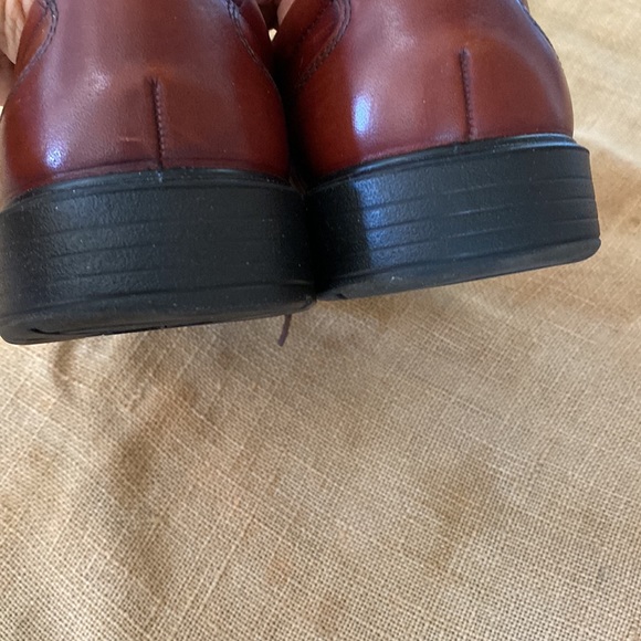 Ecco brown leather shoes - Picture 6 of 7